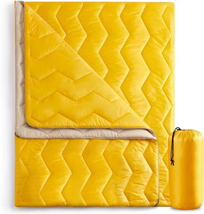 Könnyű utazási takaró, kempingtakaró sarokhurkokkal